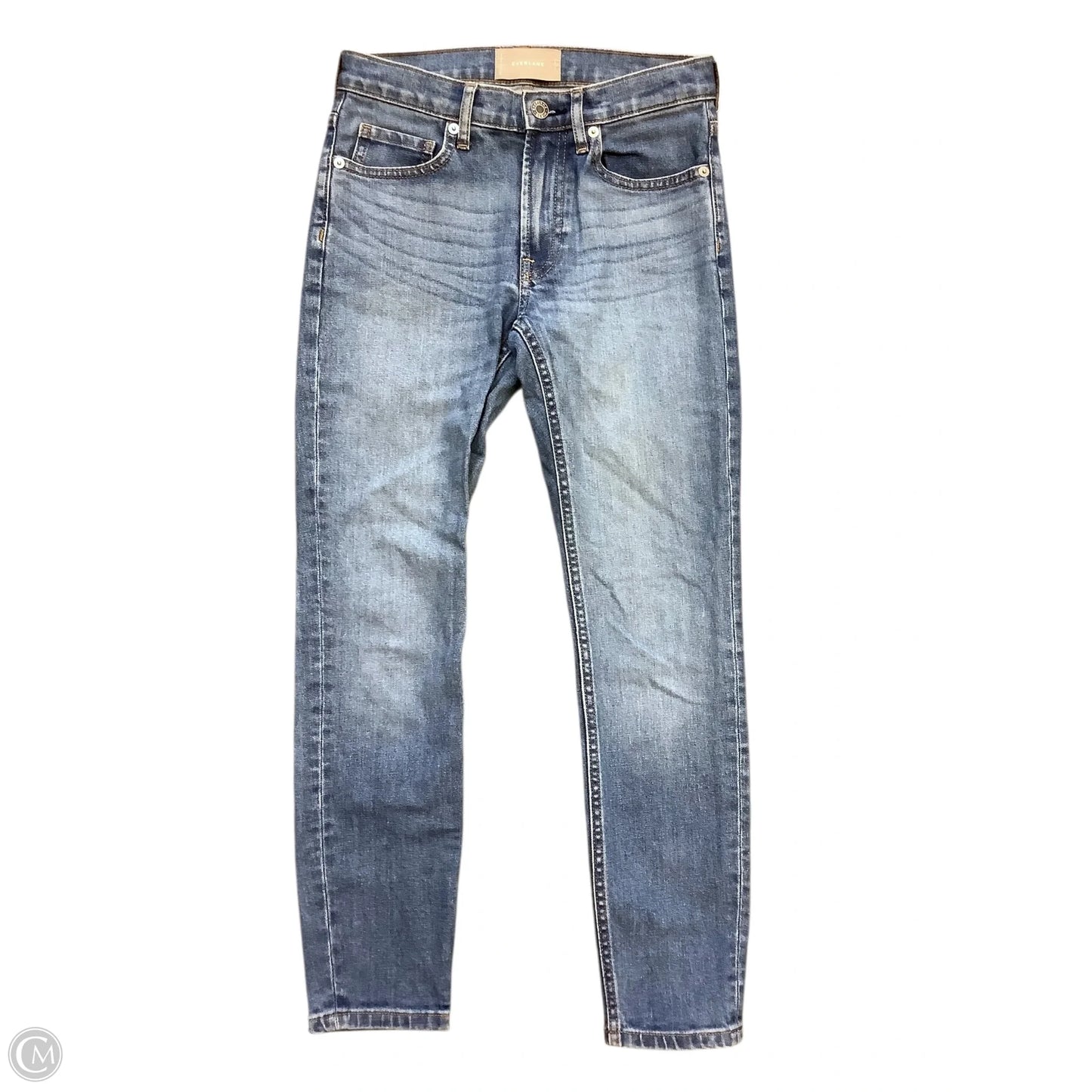 Jeans Straight By Everlane In Blue Denim, Size: 2(25)