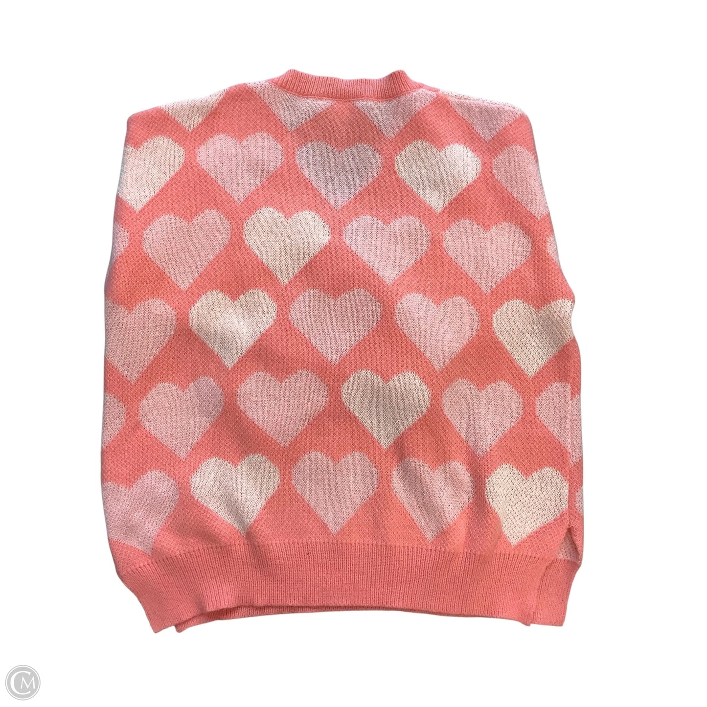 Sweater By Davi & Dani In Coral, Size: L