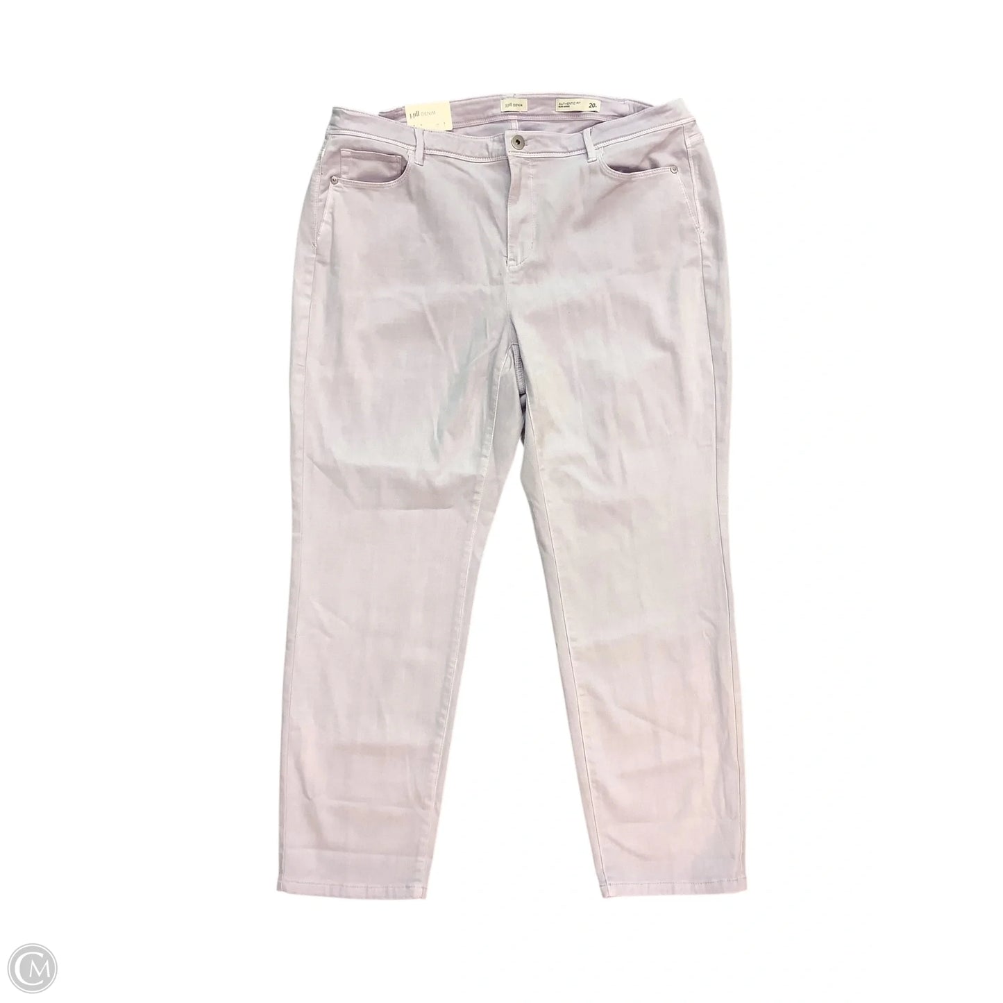 Jeans Straight By J. Jill In Purple, Size: 20