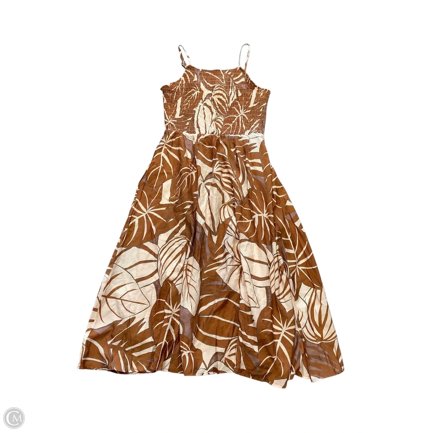 Dress Casual Maxi By Baltic Born In Brown, Size: L