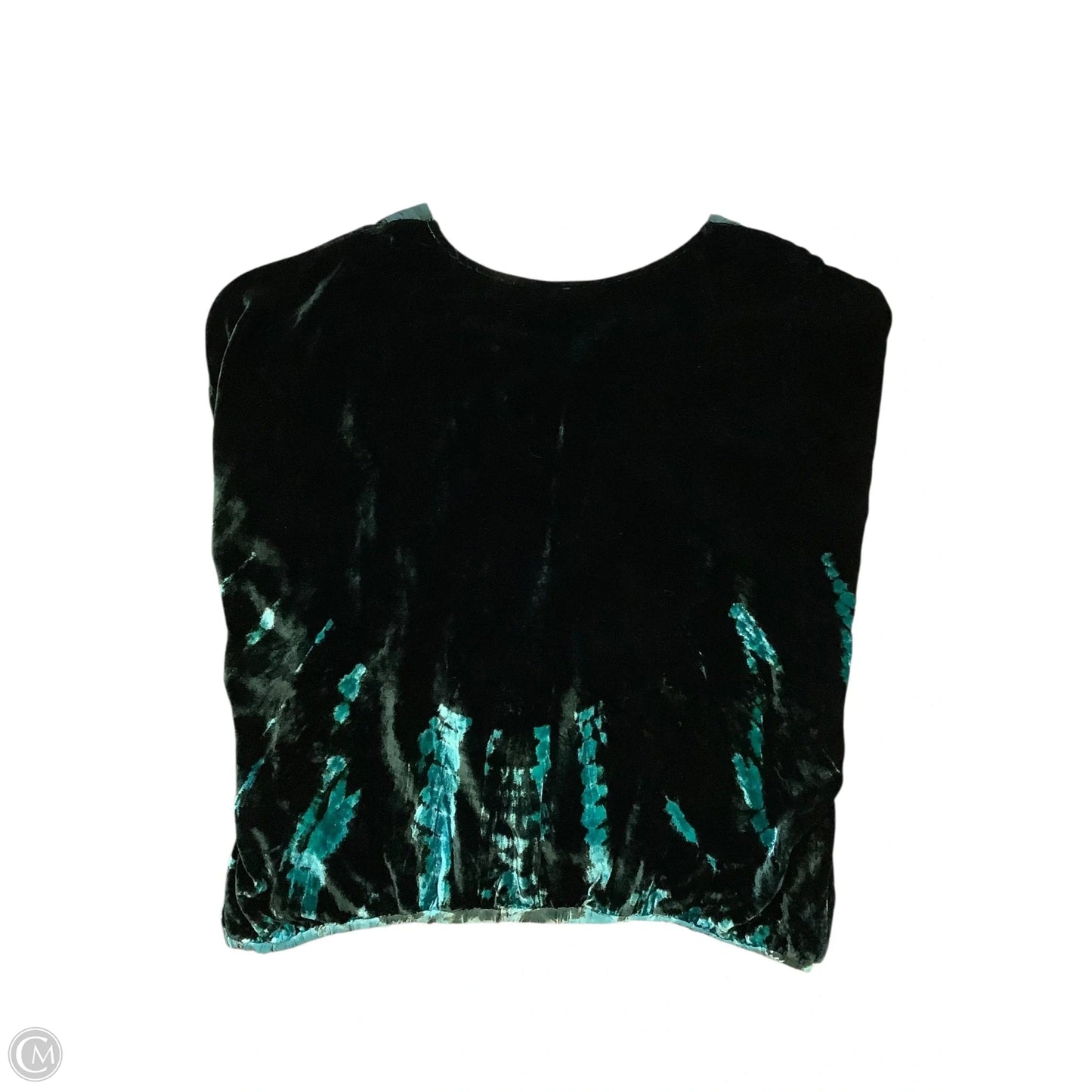 Blouse Long Sleeve By Young Fabulous & Broke In Green, Size: L