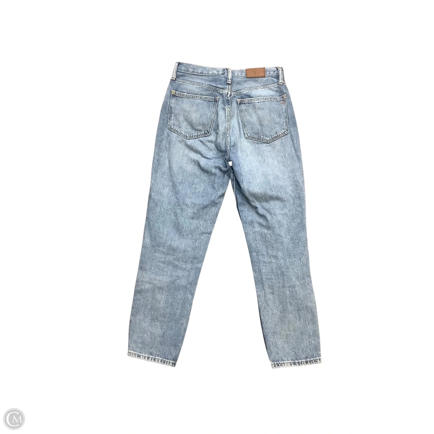 Jeans Straight By Madewell In Blue Denim, Size: 4 (26)