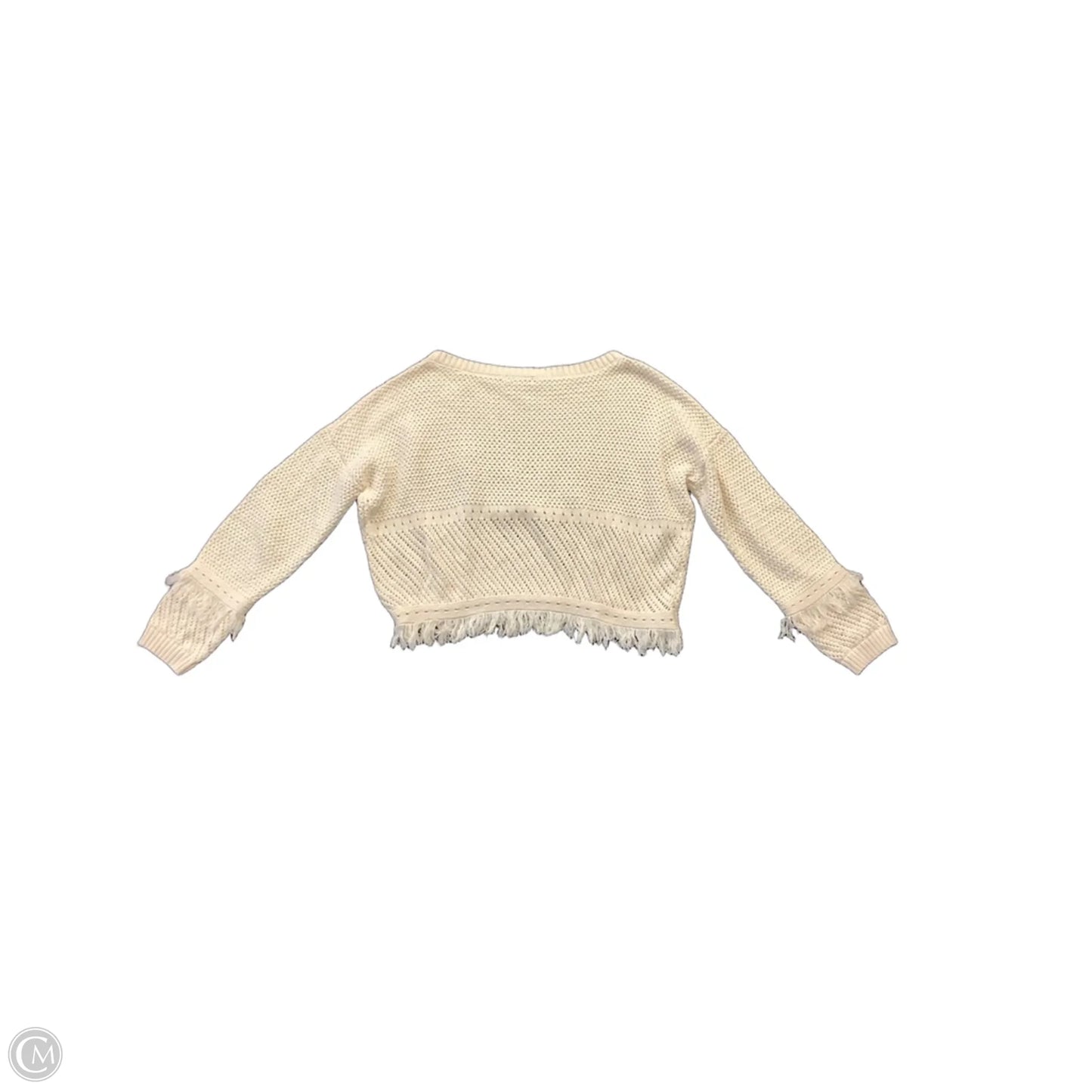 Sweater By Fate In Cream, Size: S