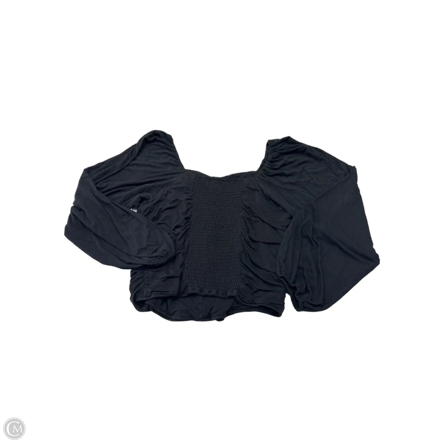 Top Long Sleeve By Dear John In Black, Size: L