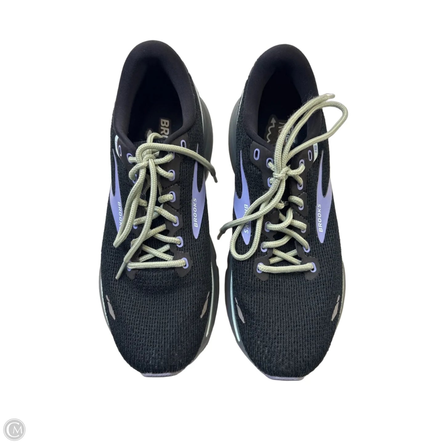 Shoes Athletic By Brooks In Black & Purple, Size: 10