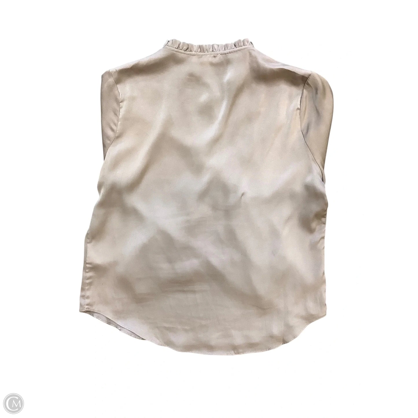 Blouse Long Sleeve By Heartloom In Brown, Size: S