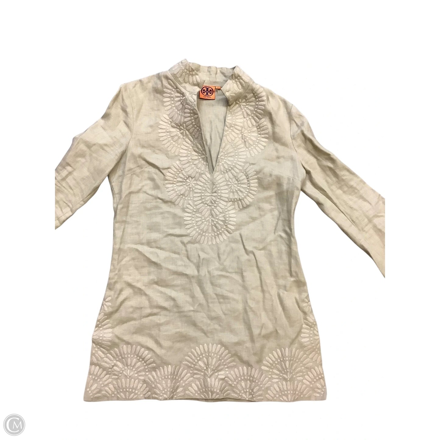 Tunic Designer By Tory Burch In Tan, Size: 6
