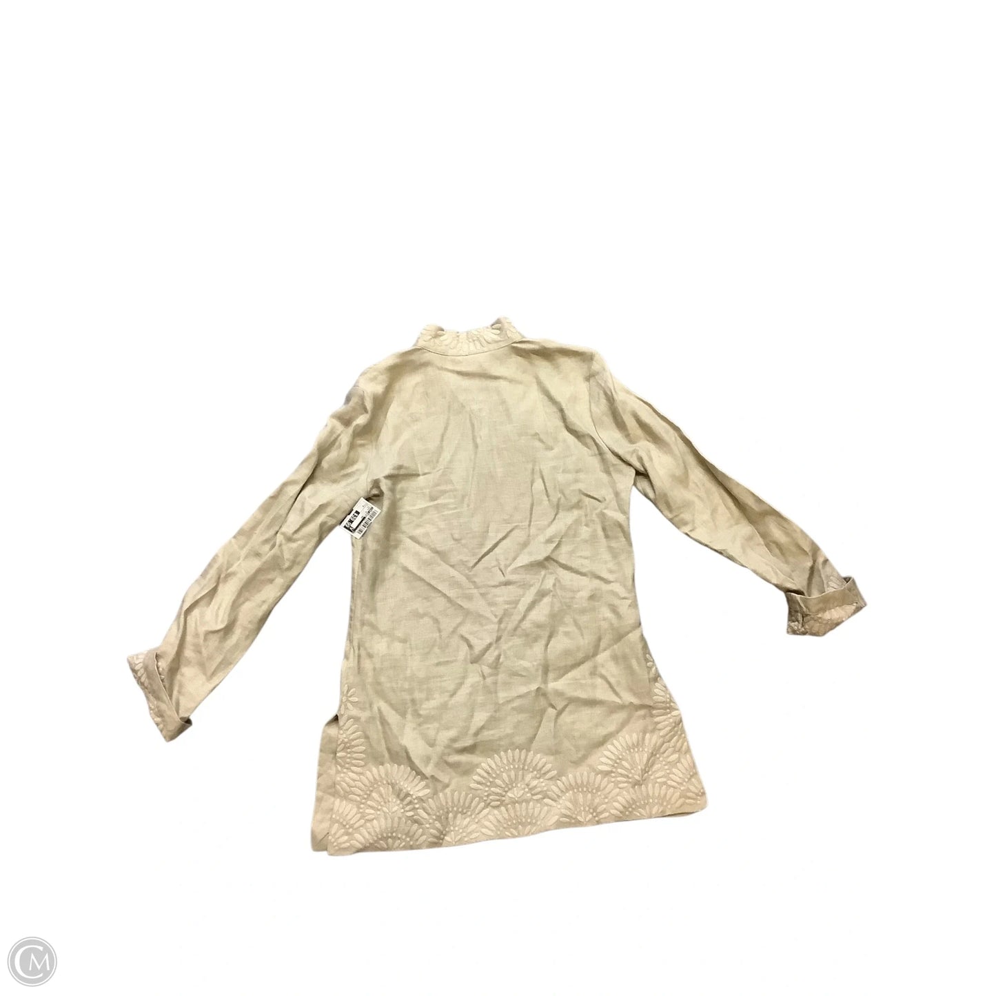 Tunic Designer By Tory Burch In Tan, Size: 6