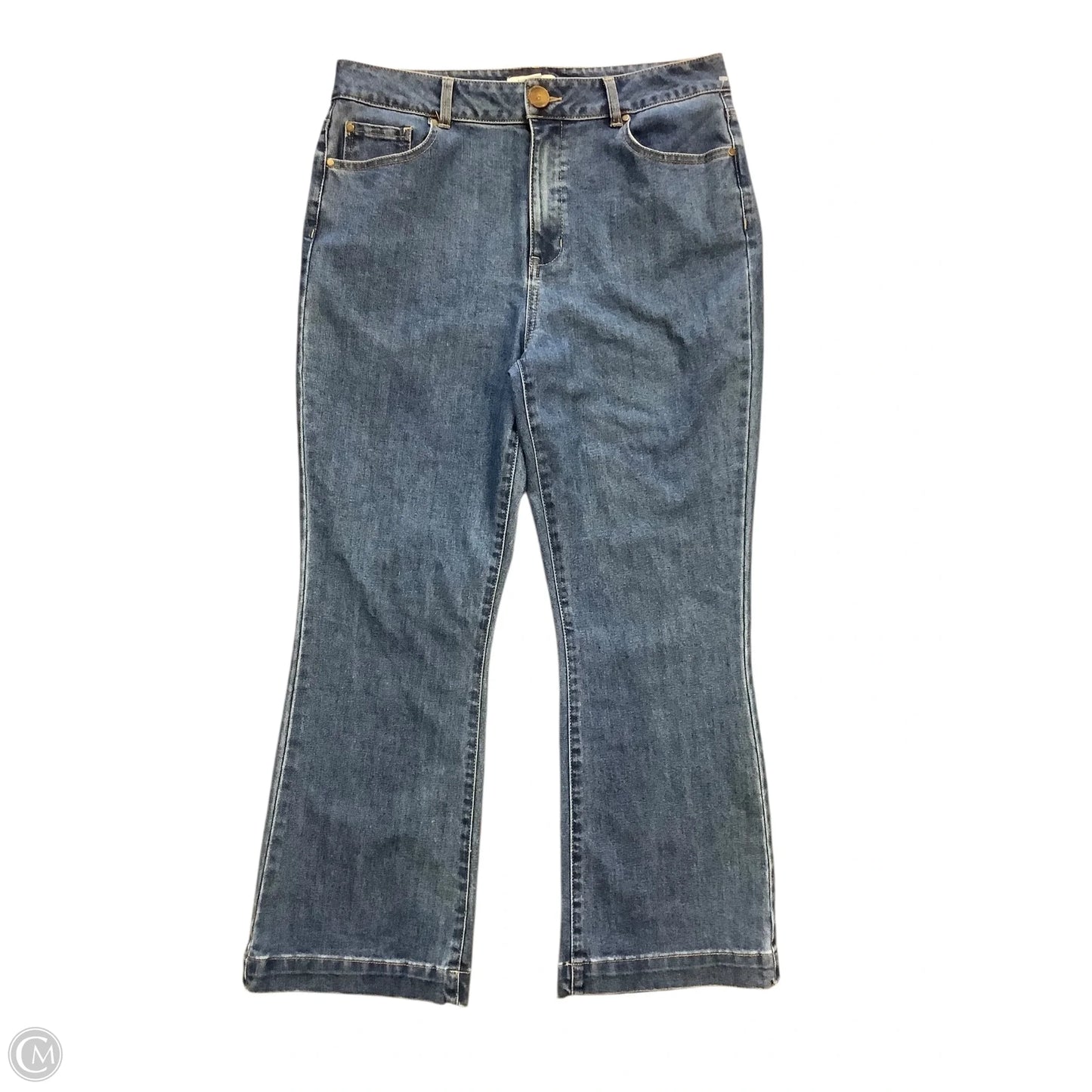 Jeans Wide Leg By Rachel Zoe In Blue Denim, Size: 12
