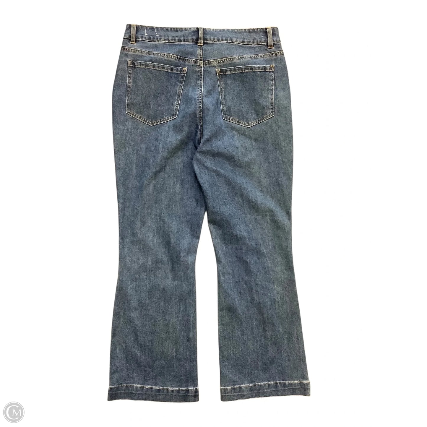 Jeans Wide Leg By Rachel Zoe In Blue Denim, Size: 12