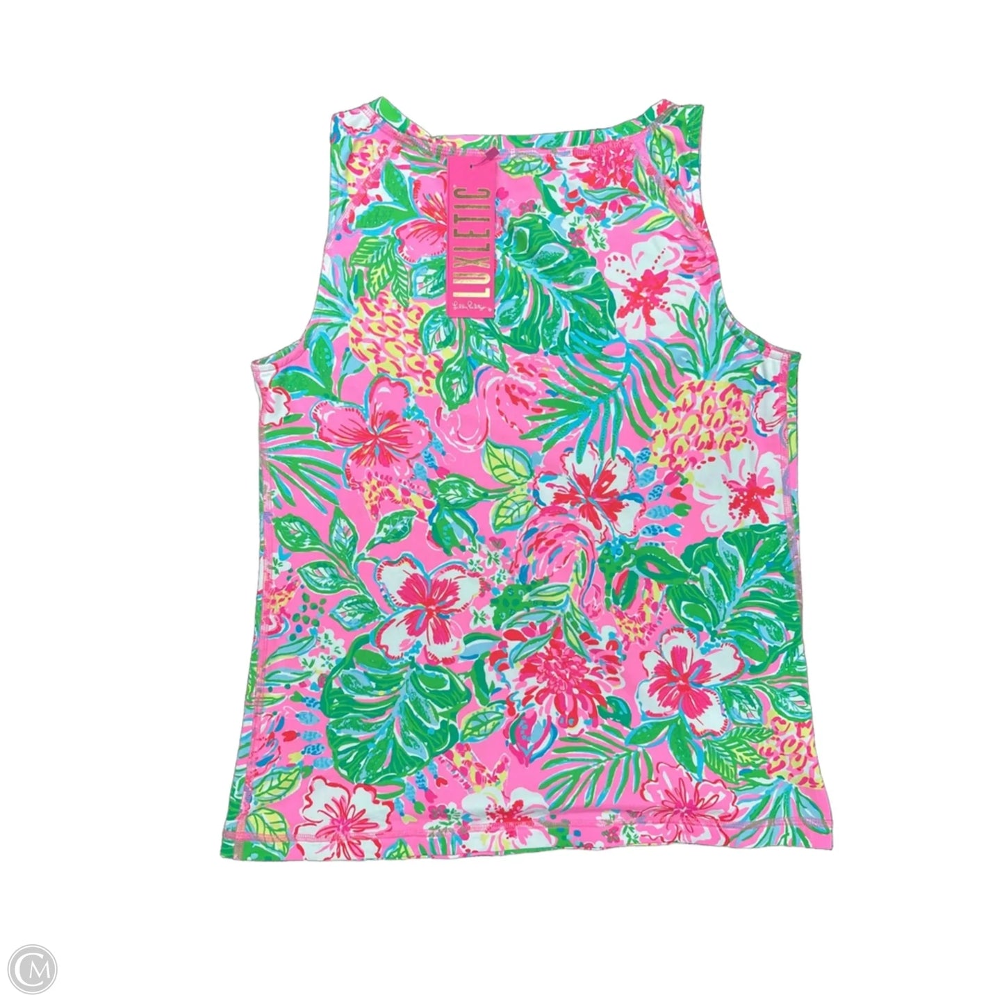 Top Sleeveless Designer By Lilly Pulitzer In Pink, Size: S