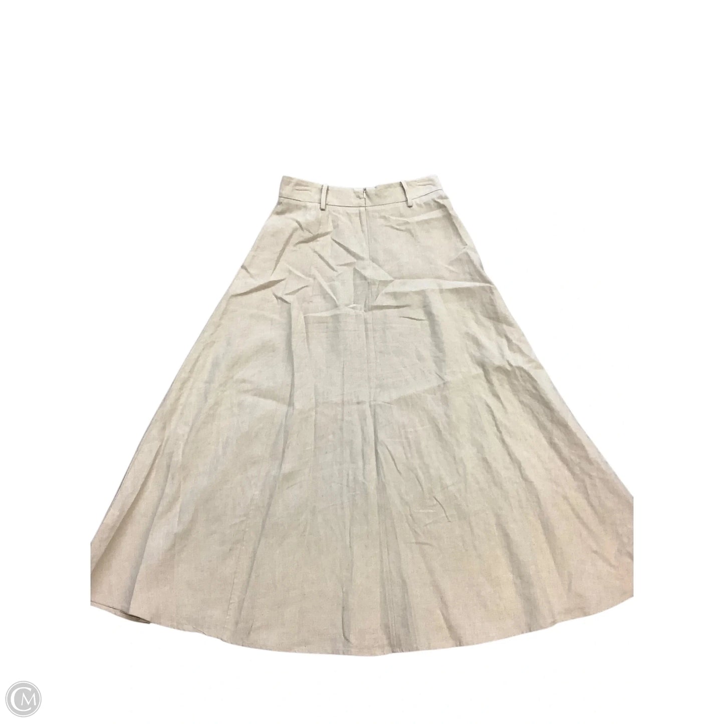 Skirt Maxi By Zara In Tan, Size: S