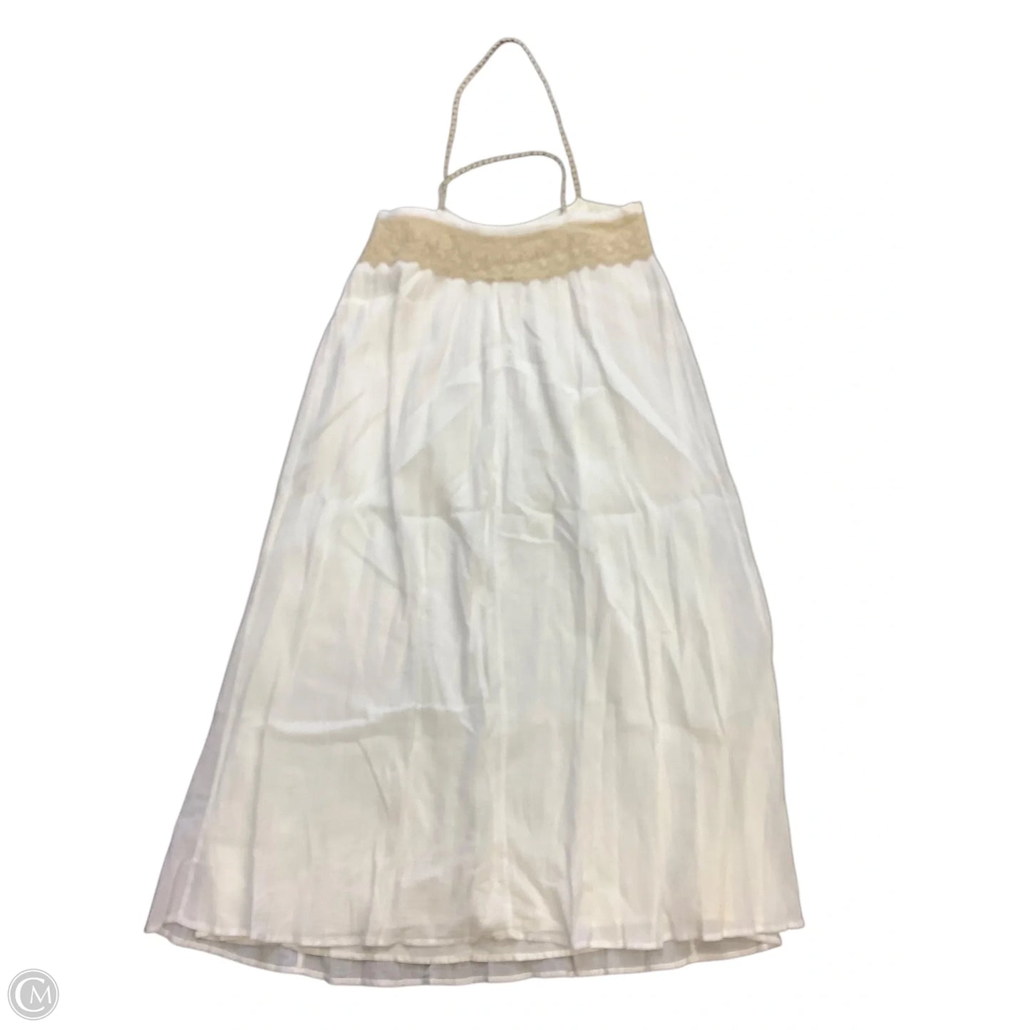 Dress Casual Maxi By Zara In Cream, Size: Xs