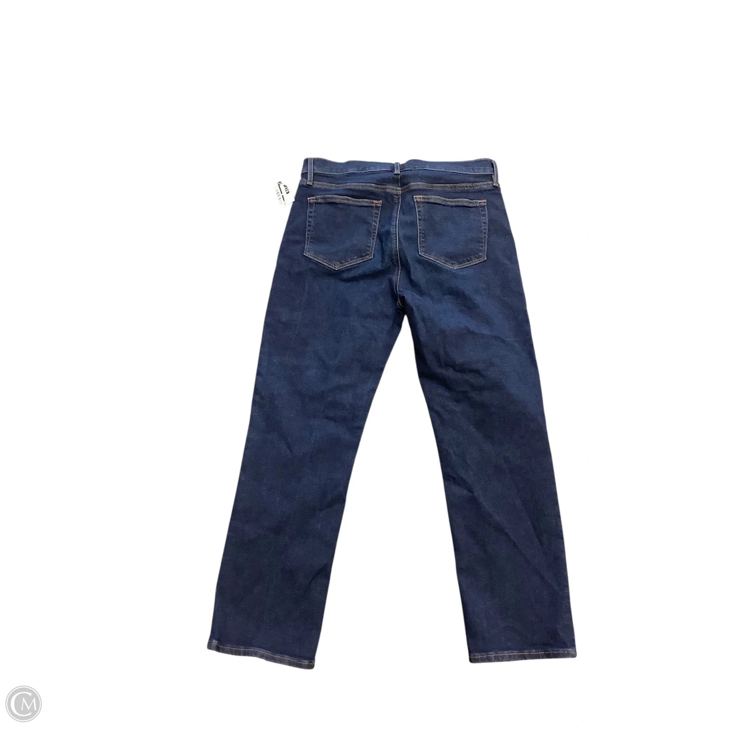 Jeans Straight By Loft In Blue Denim, Size: 10