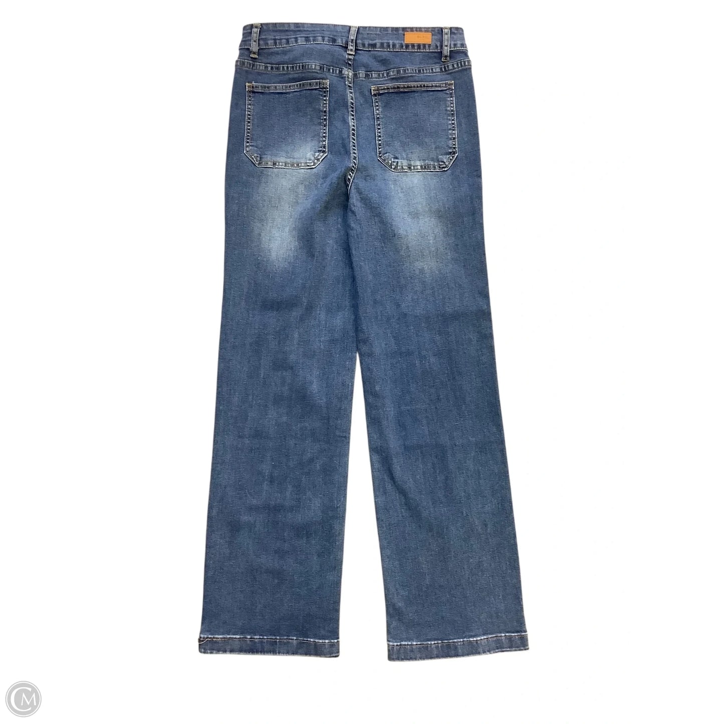 Jeans Straight By Blue In Blue Denim, Size: 8