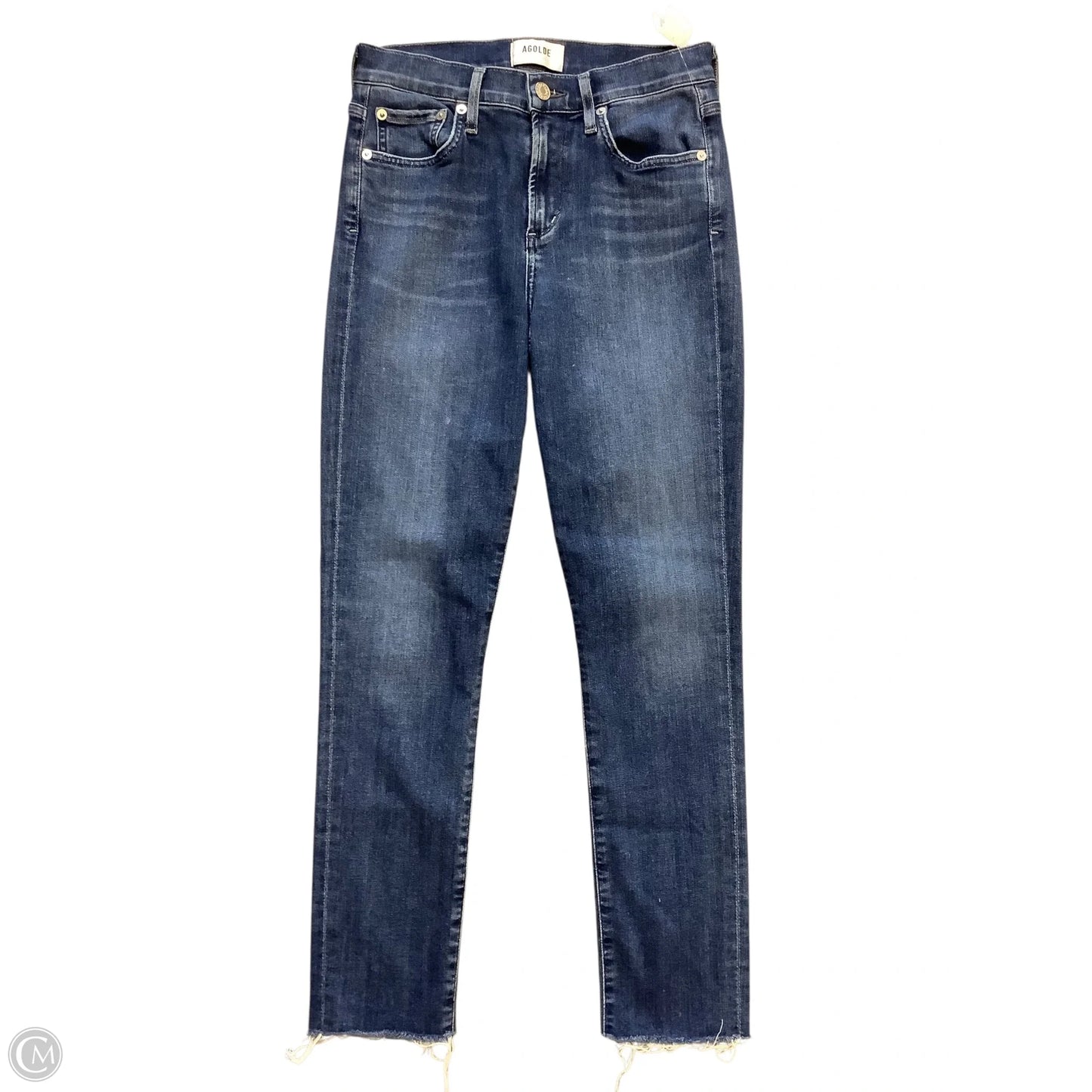 Jeans Skinny By Agolde In Blue Denim, Size: 26(4)