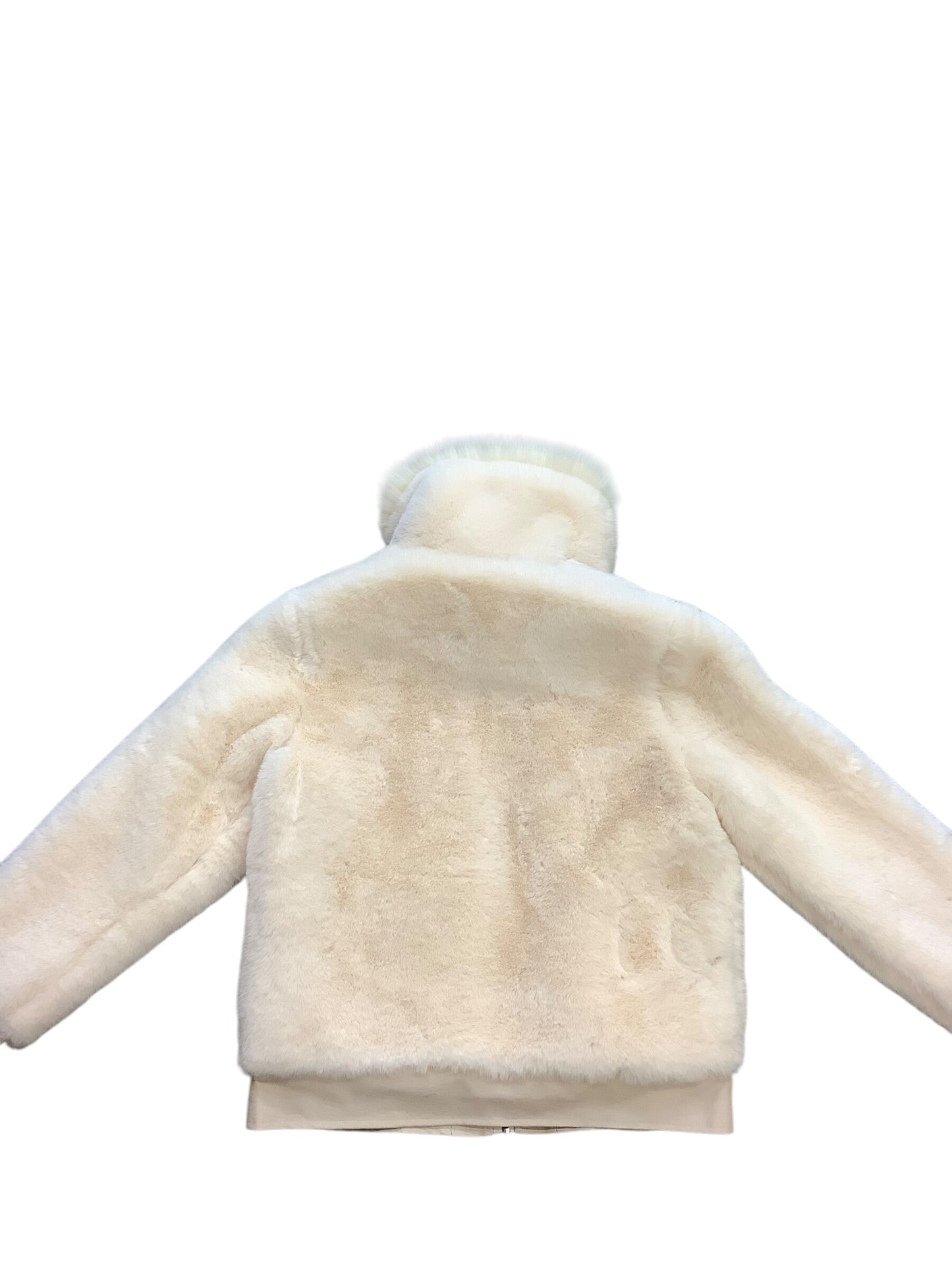 Coat Faux Fur & Sherpa By Cma Size: S