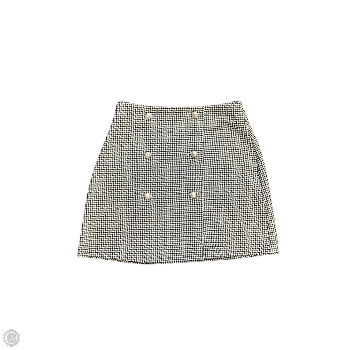 Skirt Mini & Short By Asos In Plaid Pattern, Size: 10