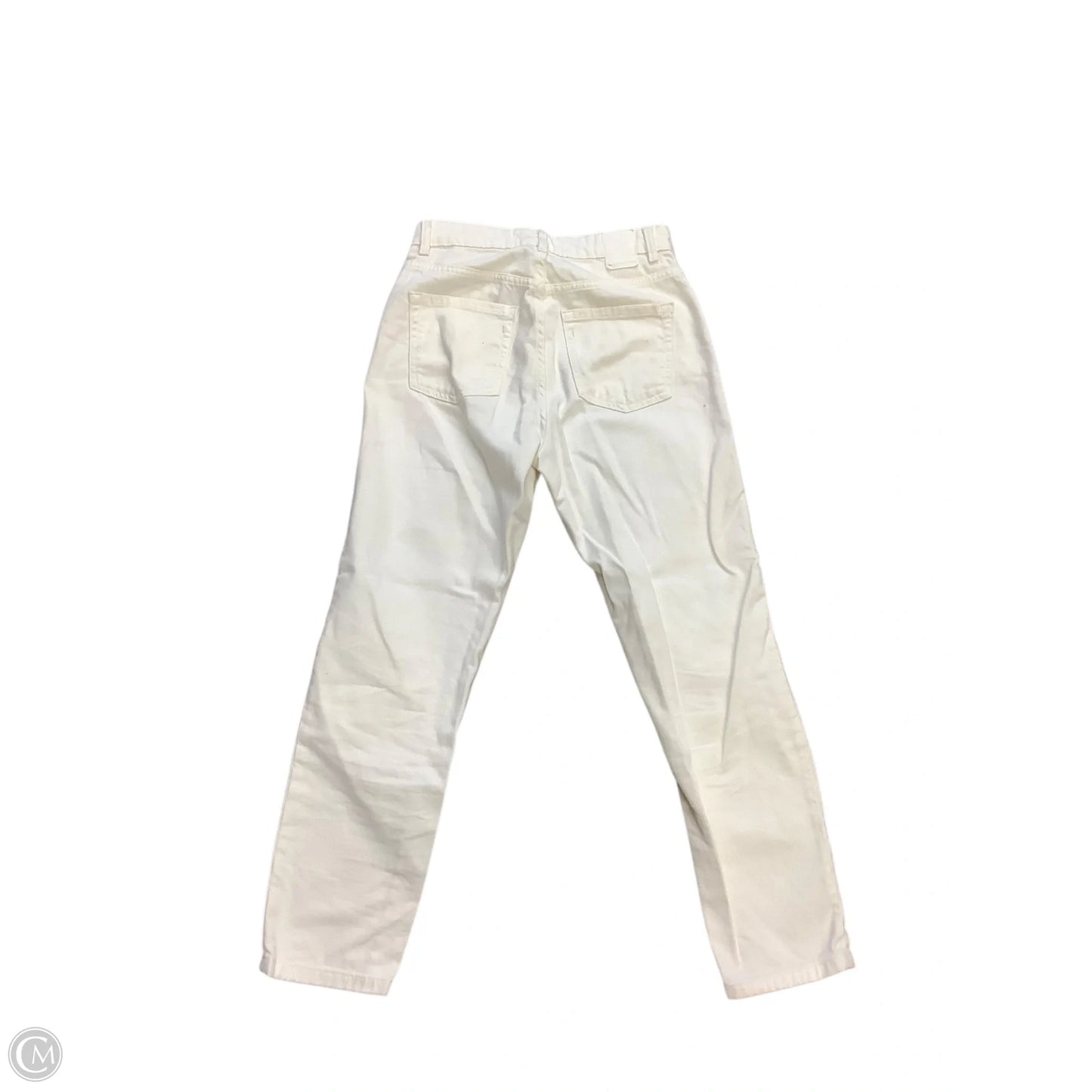 Jeans Straight By Zara In White, Size: 6