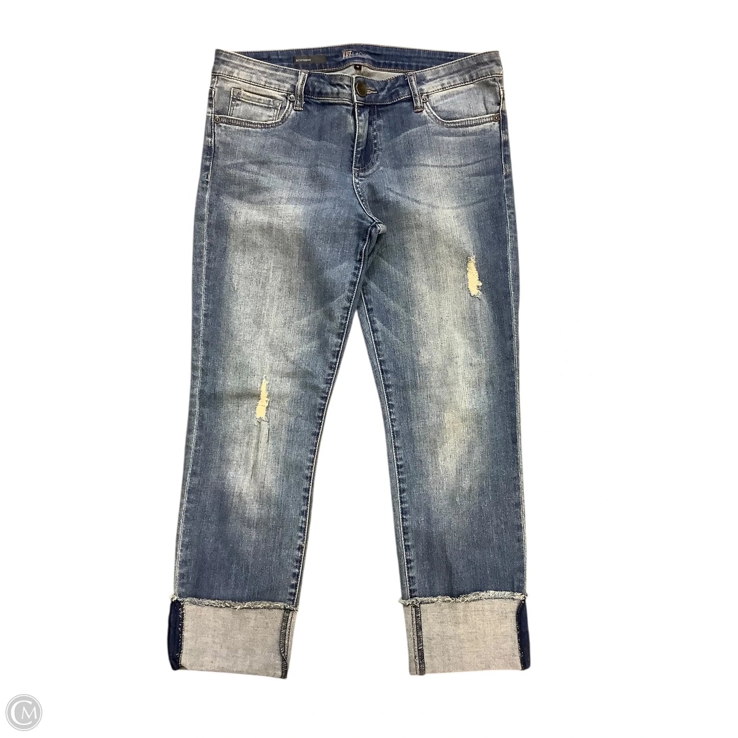 Jeans Skinny By Kut In Blue Denim, Size: 8