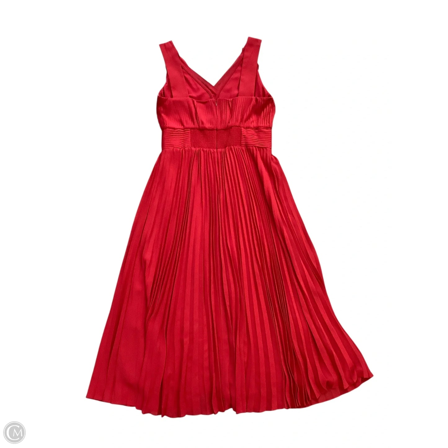 Dress Party Midi By White House Black Market In Red, Size: 4