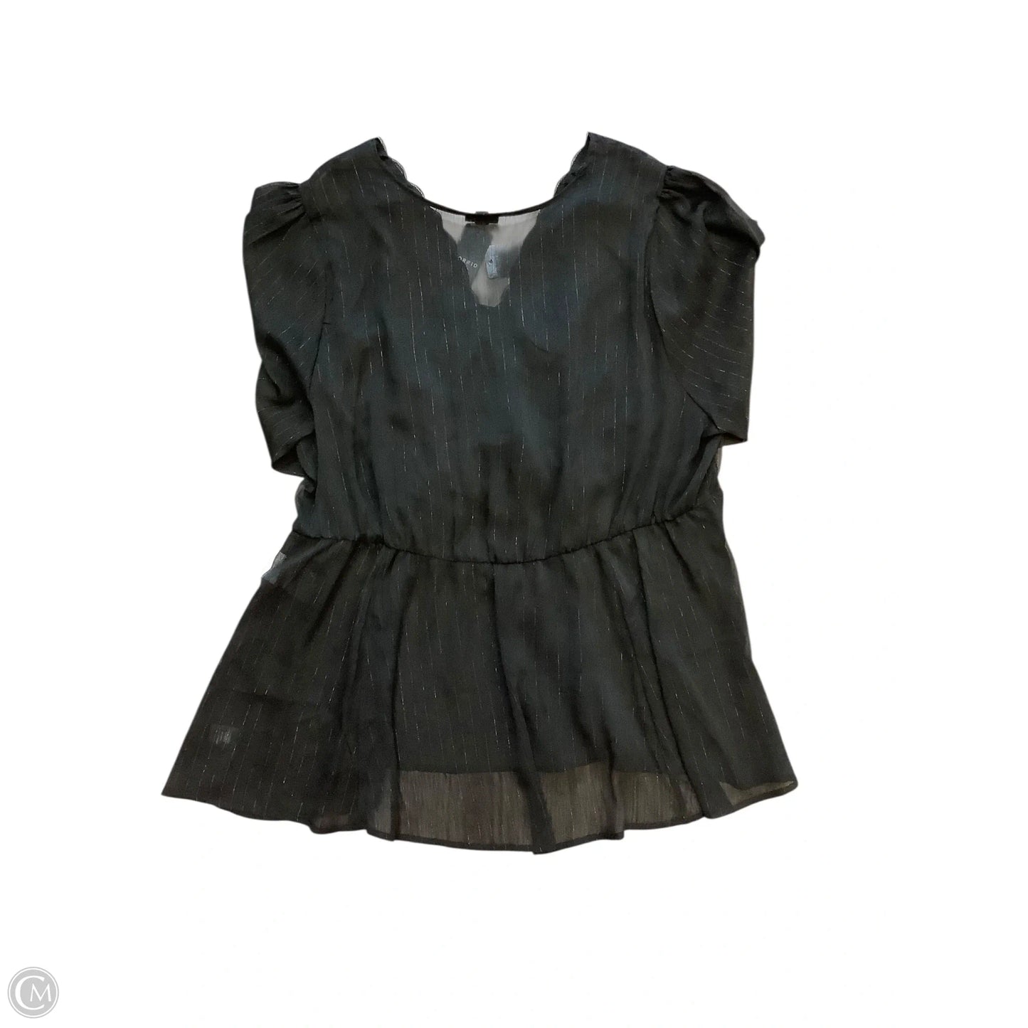 Blouse Long Sleeve By Torrid In Black, Size: 3x(22-24)