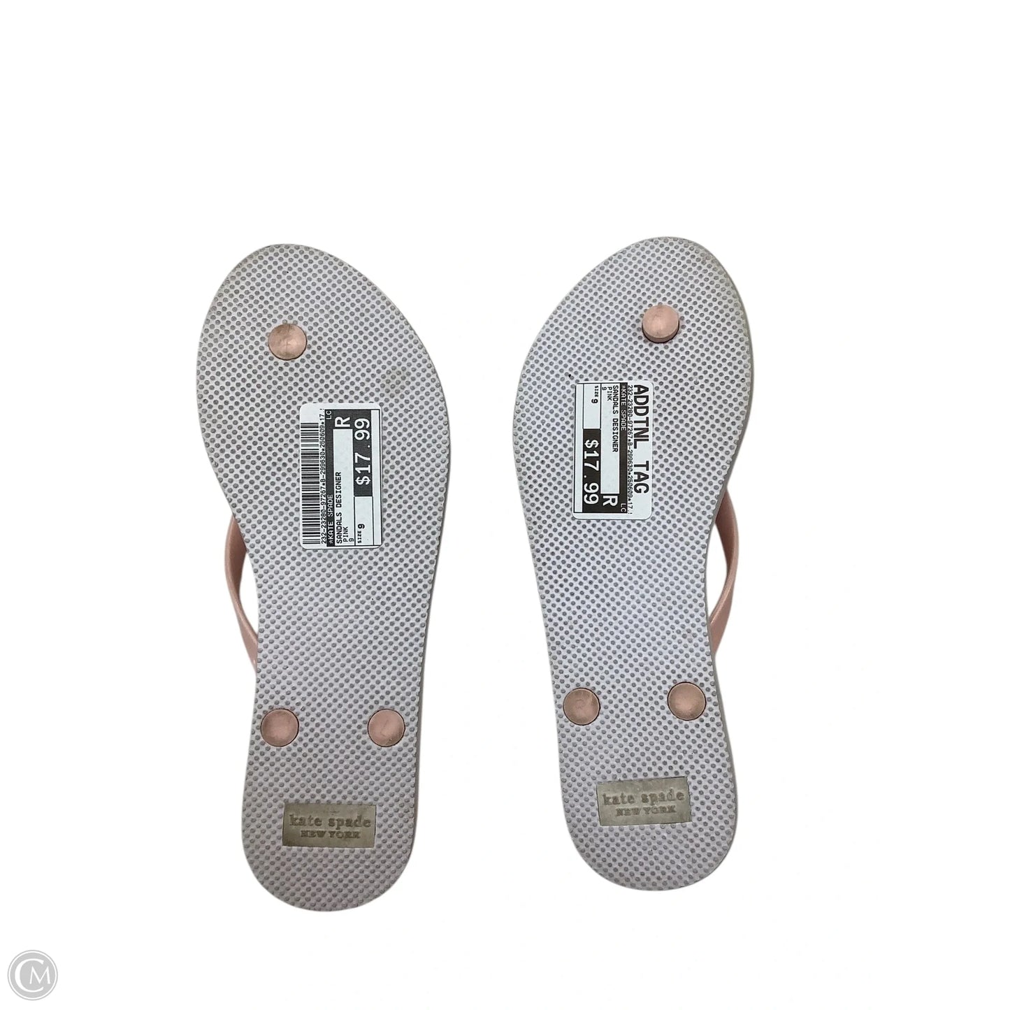 Sandals Designer By Kate Spade In Pink, Size: 9
