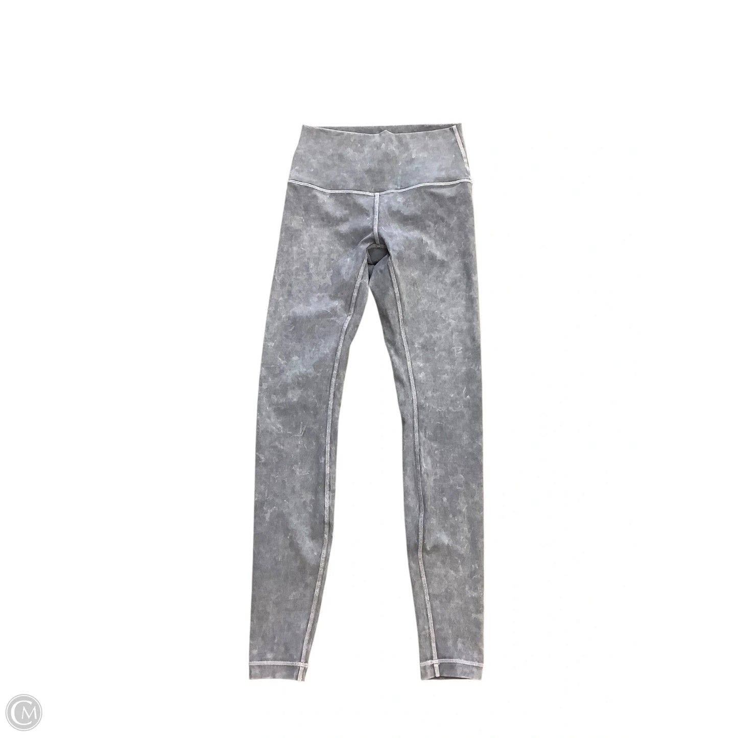 Athletic Leggings By Lululemon In Grey, Size: S