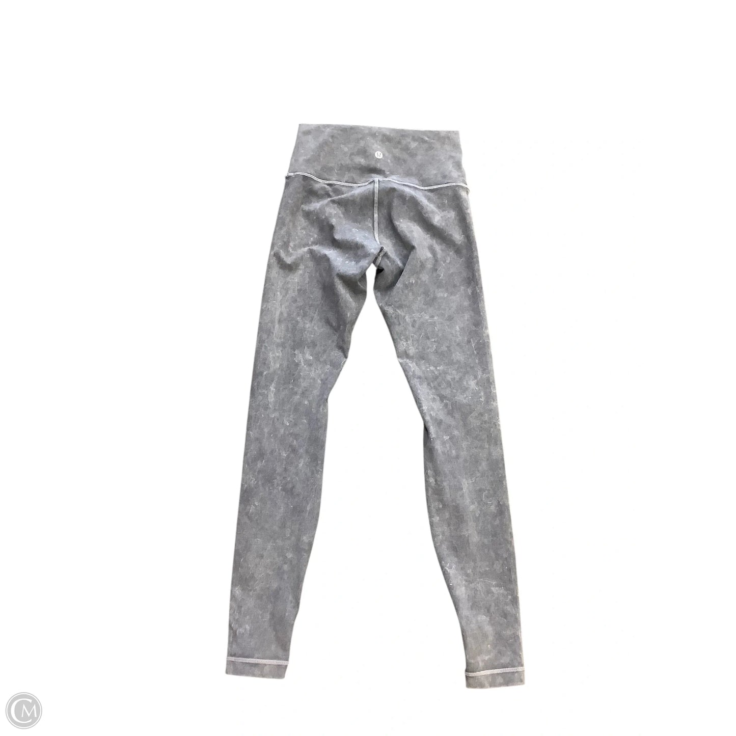 Athletic Leggings By Lululemon In Grey, Size: S