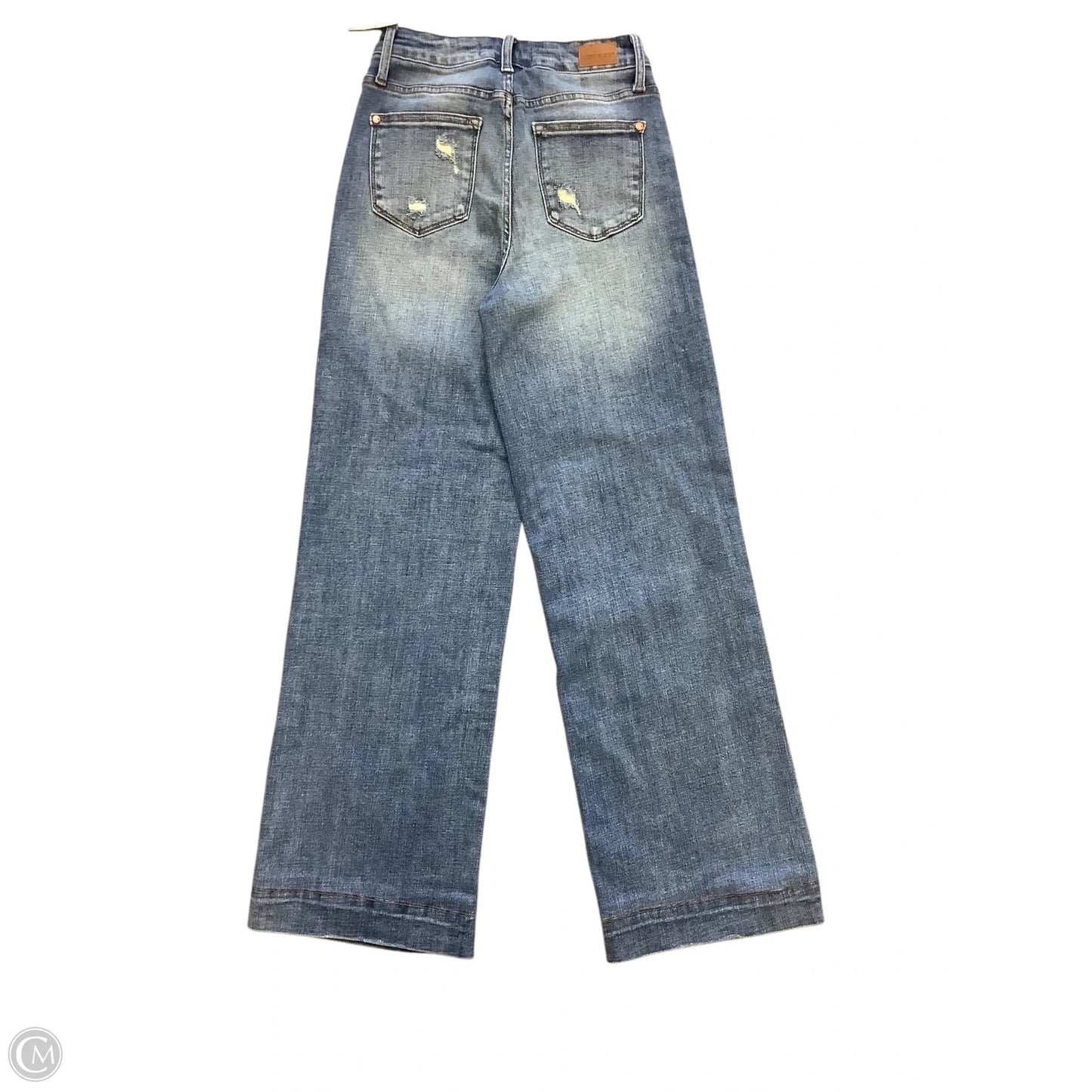 Jeans Flared By Judy Blue In Blue Denim, Size: 4(3/26)