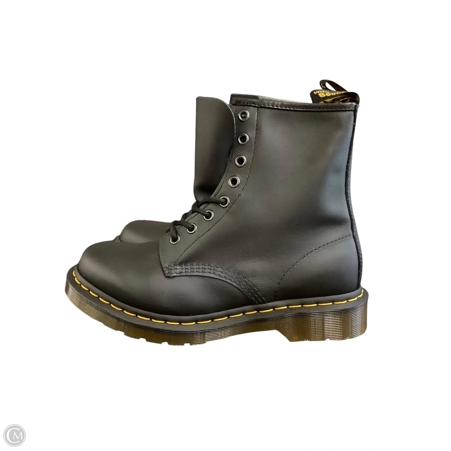 Boots Combat By Dr Martens In Black, Size: 8