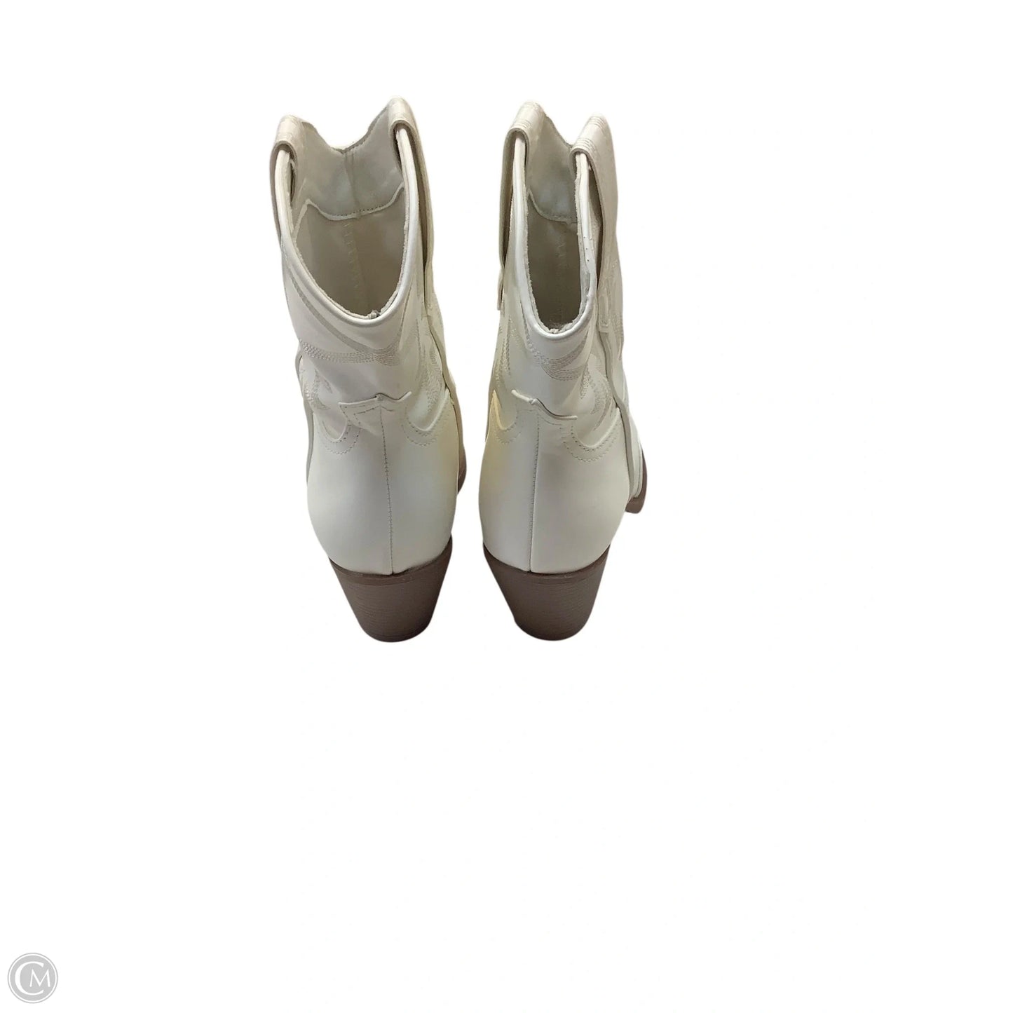Boots Western By Cmc In White, Size: 10