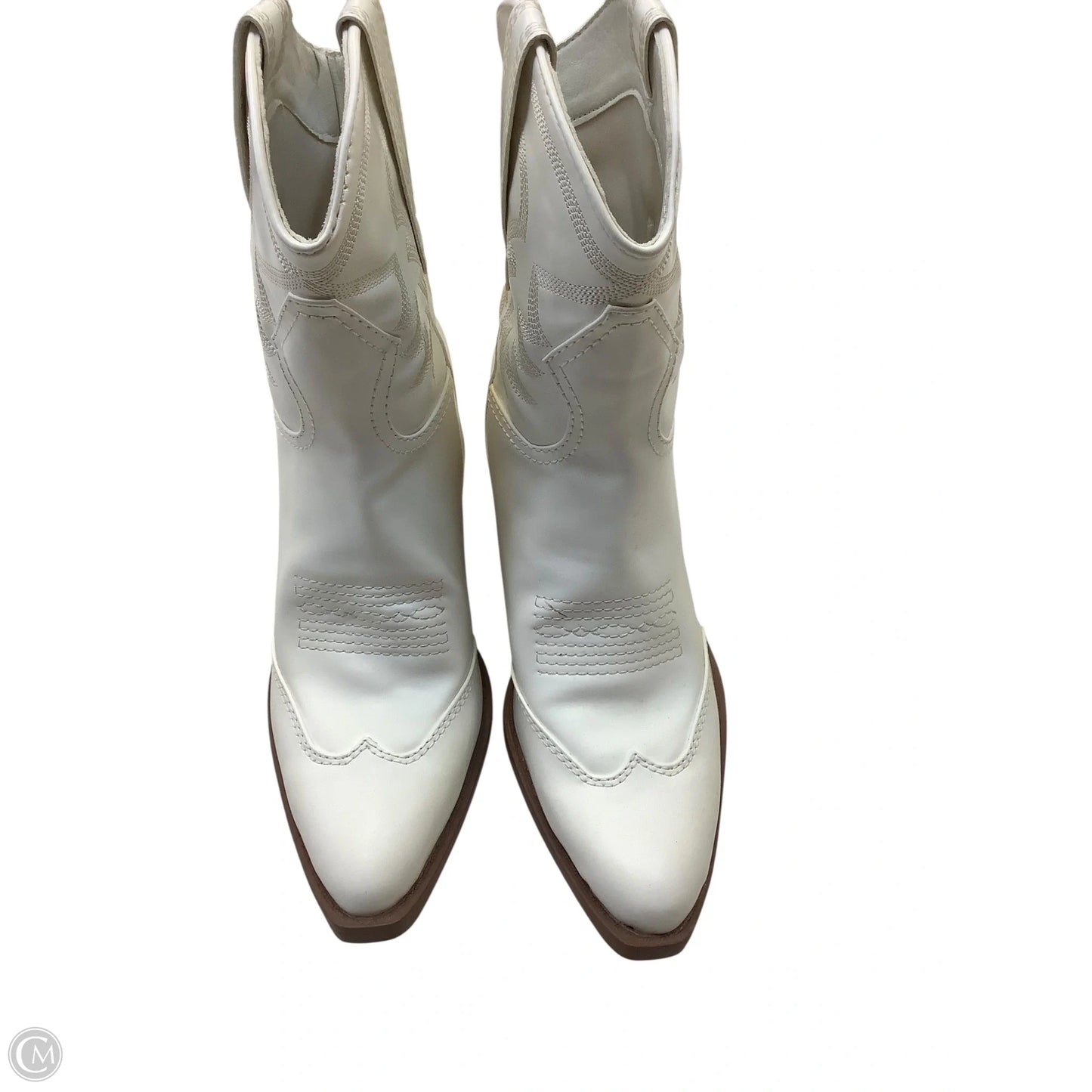 Boots Western By Cmc In White, Size: 10