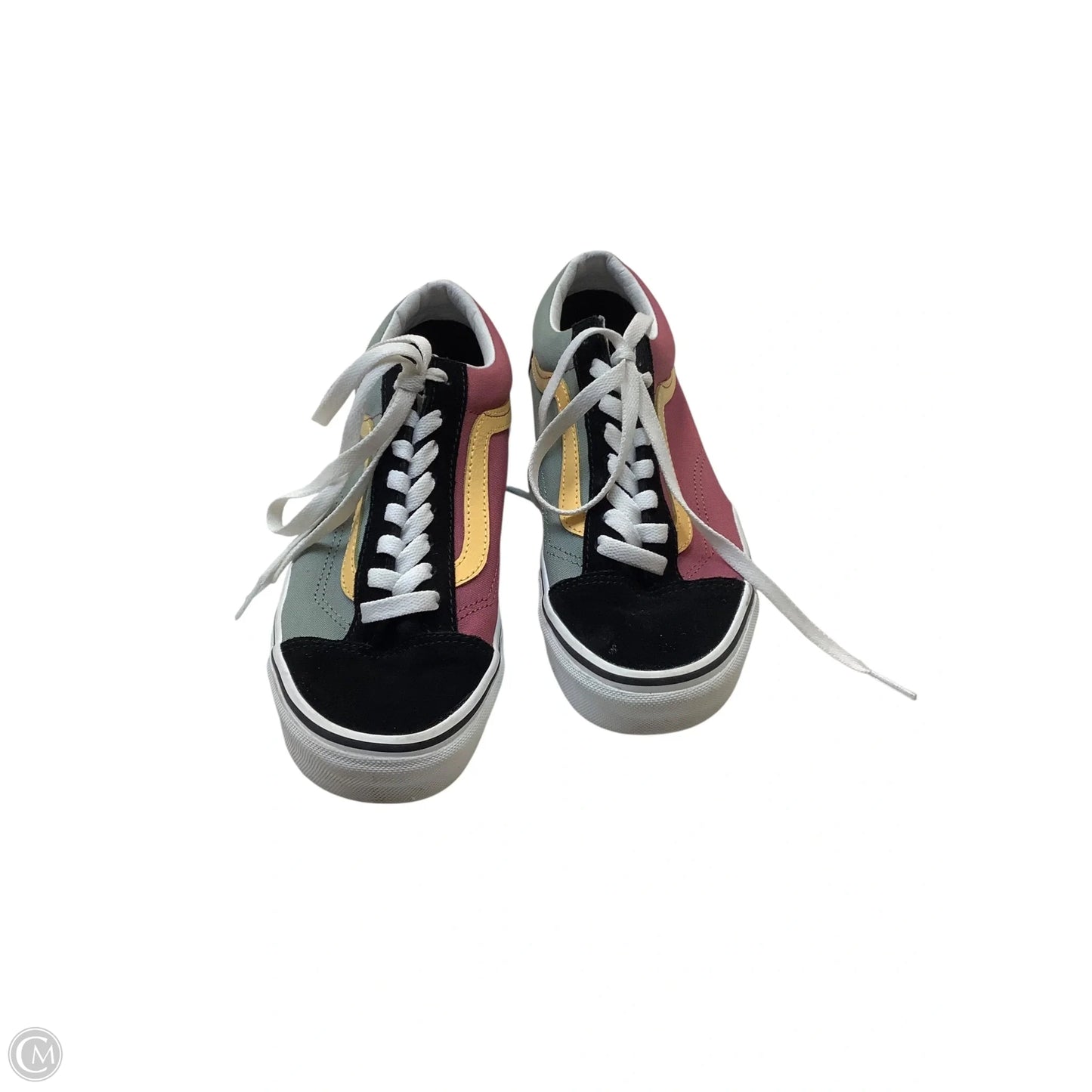 Shoes Sneakers By Vans In Multi-colored, Size: 8