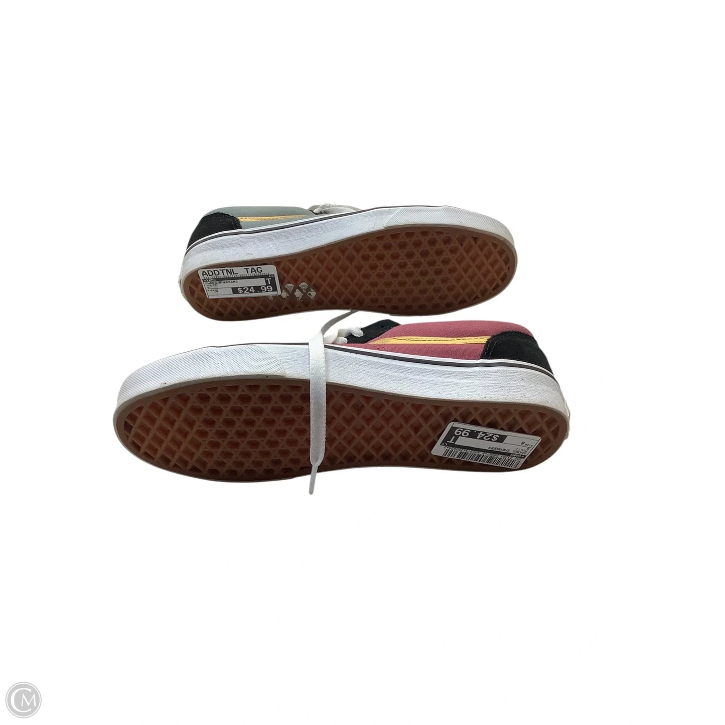 Shoes Sneakers By Vans In Multi-colored, Size: 8