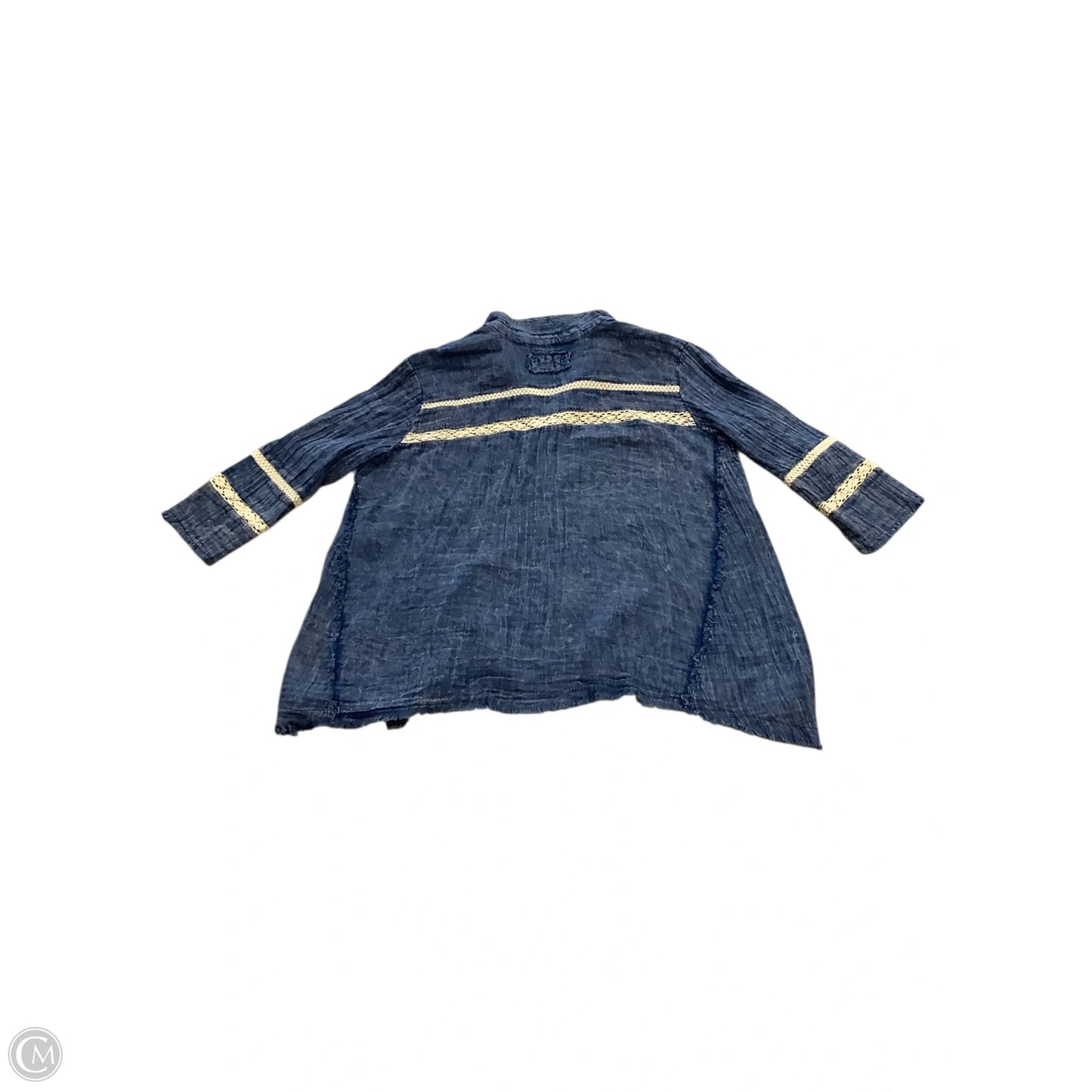 Tunic Long Sleeve By We The Free In Blue, Size: M