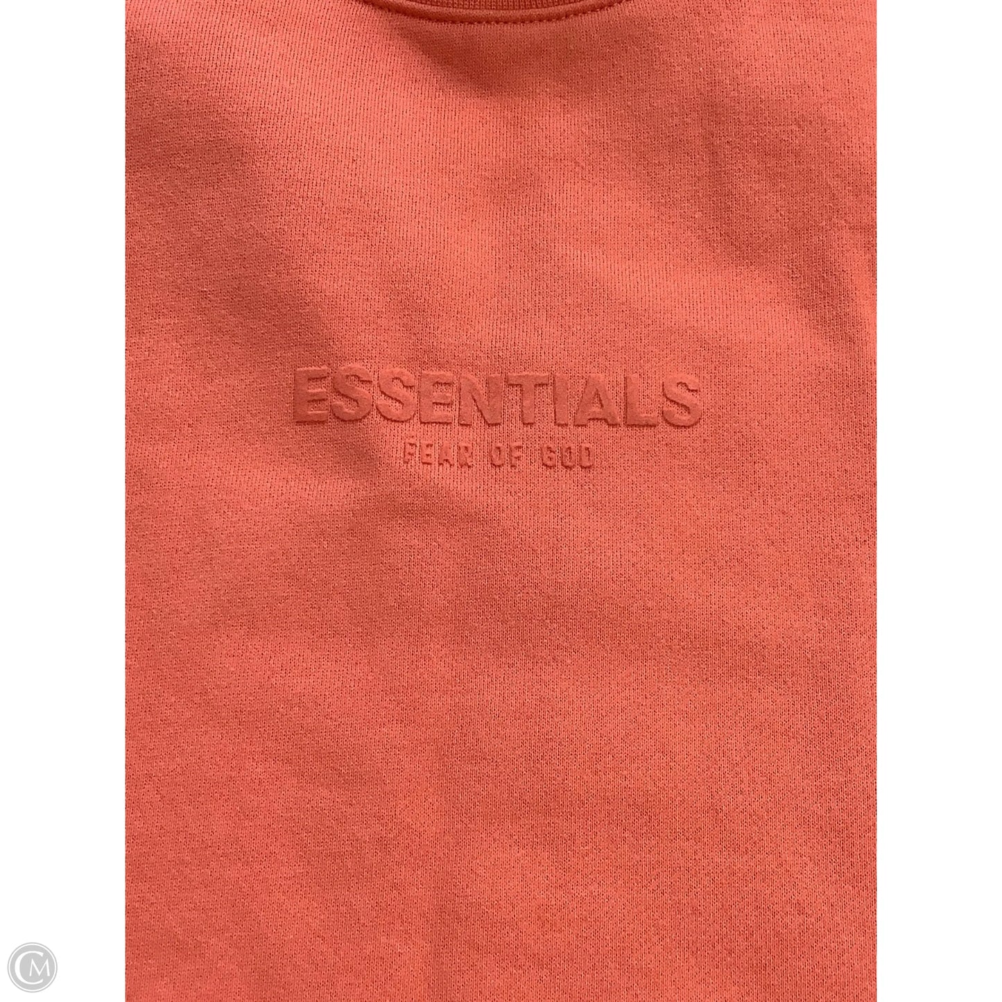 Sweatshirt Crewneck By Cmb In Coral, Size: S