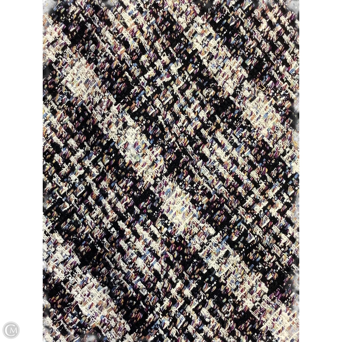 Dress Designer By Tory Burch In Cream & Purple, Size: 2