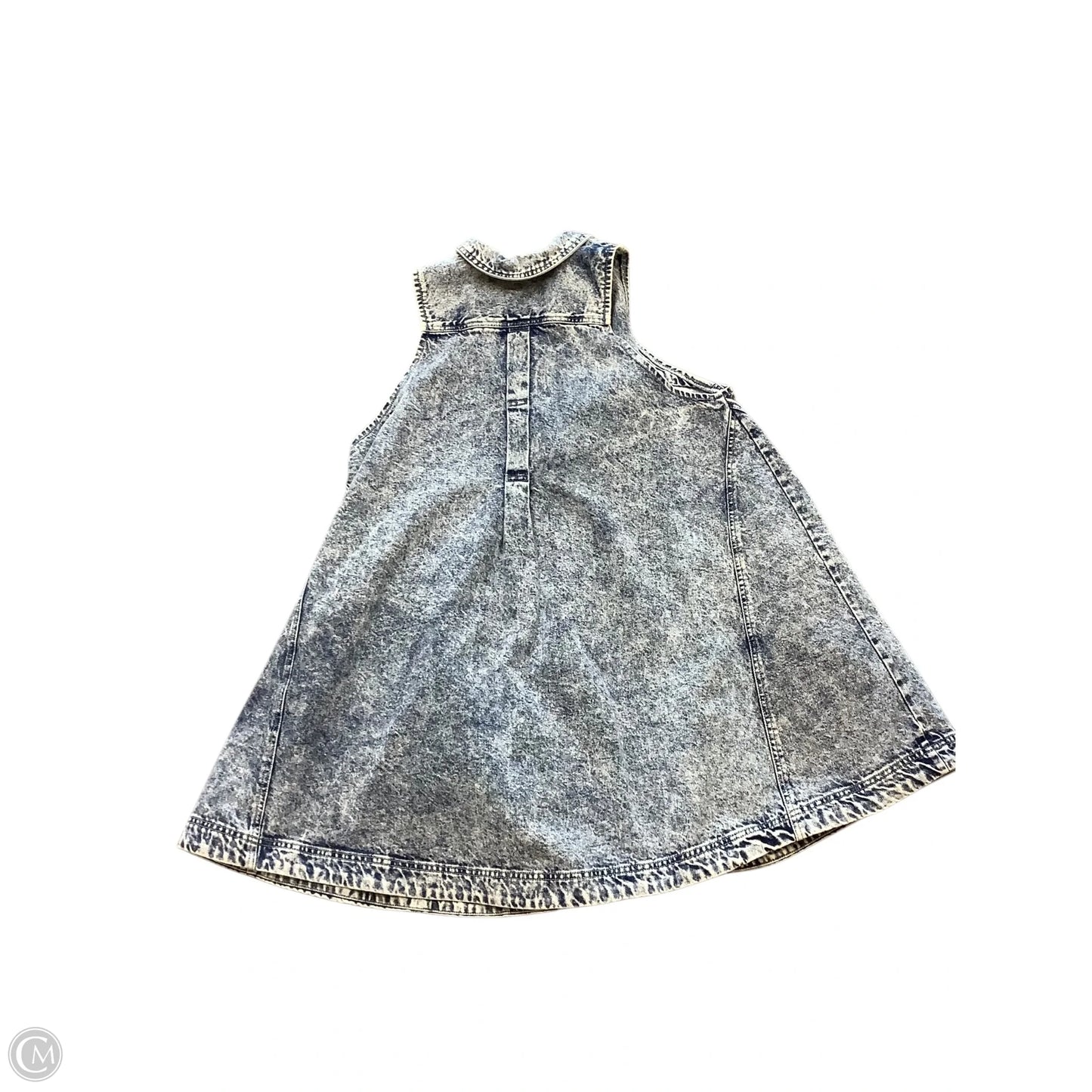 Dress Casual Midi By Free People In Blue Denim, Size: Xl