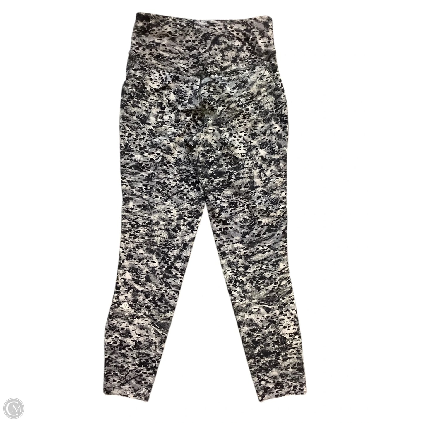 Athletic Leggings By Lululemon In Grey, Size: 8