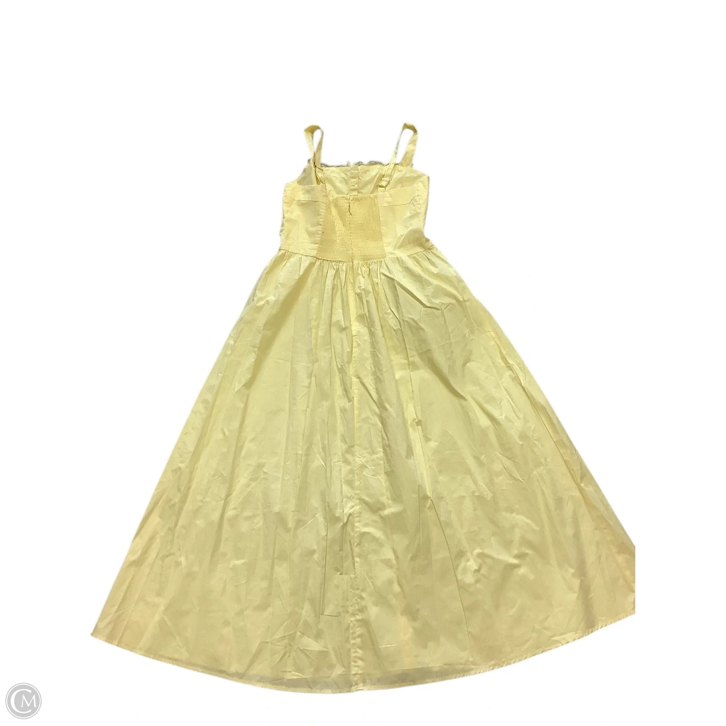 Dress Casual Maxi By Petal & Pup In Yellow, Size: L
