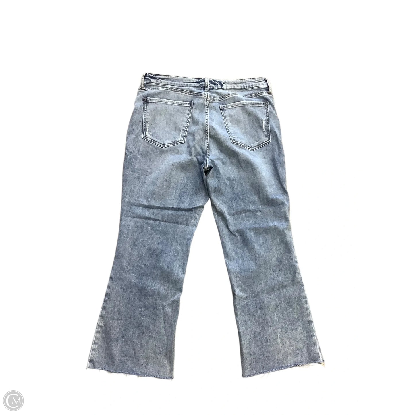 Jeans Straight By Kut In Blue Denim, Size: 12