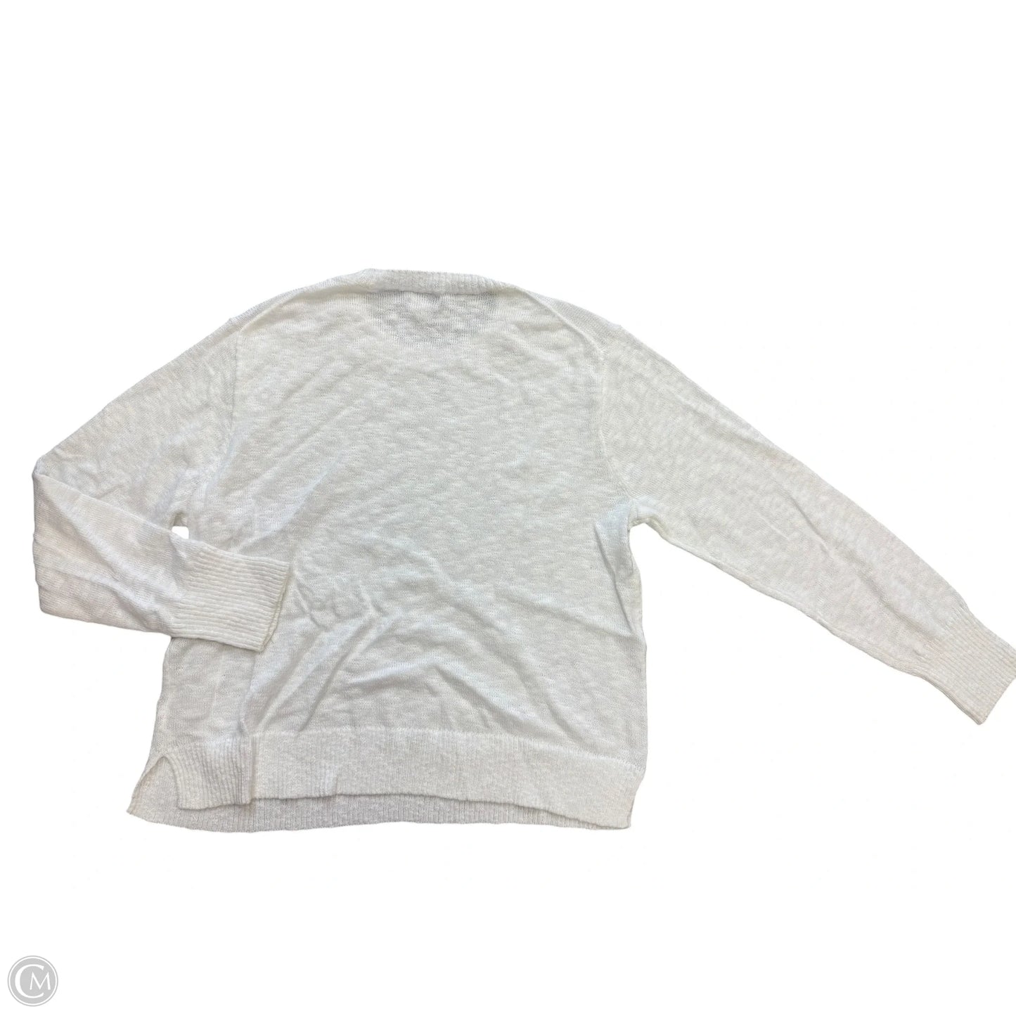 Sweater By J. Crew In White, Size: L