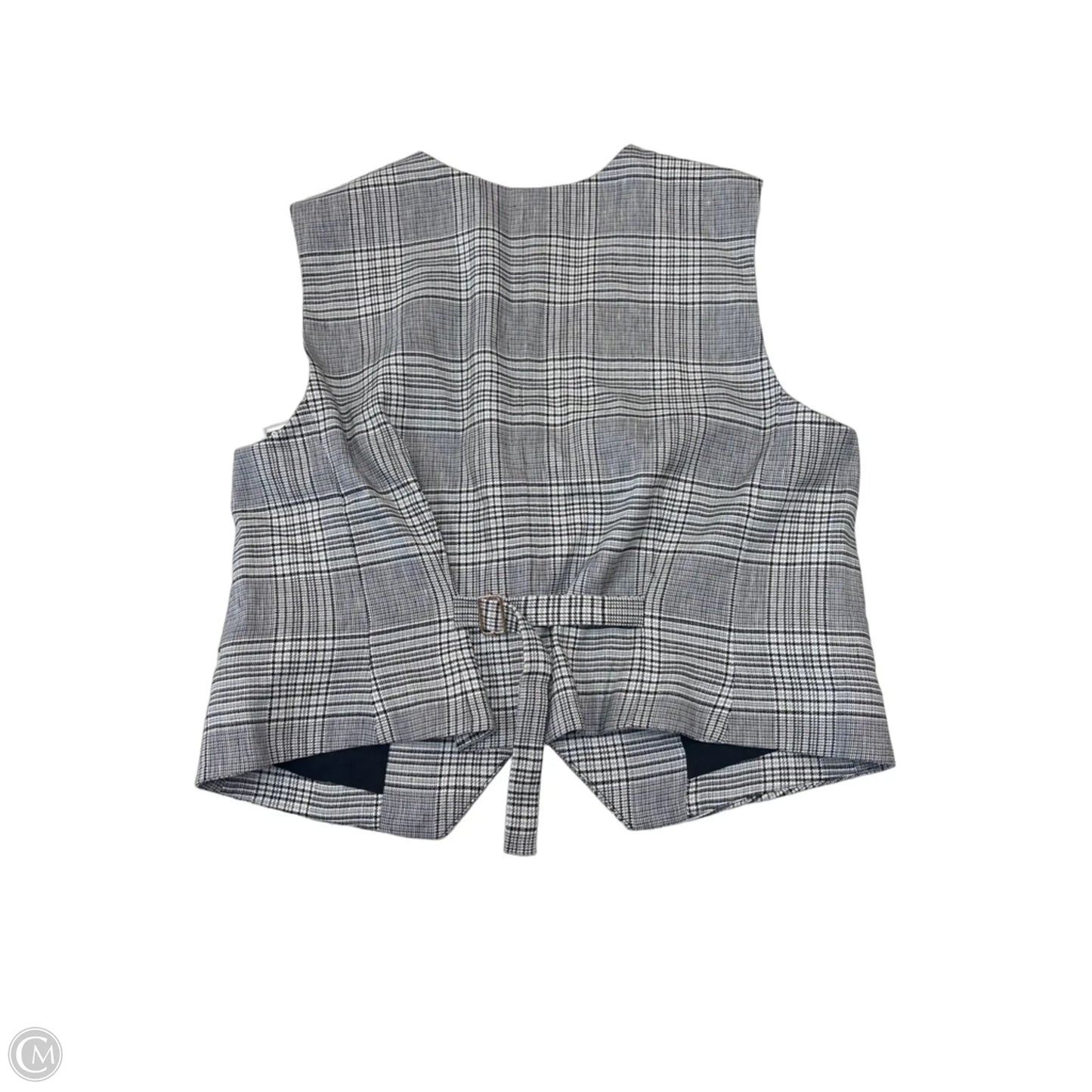Vest Other By Ann Taylor In Grey, Size: 14