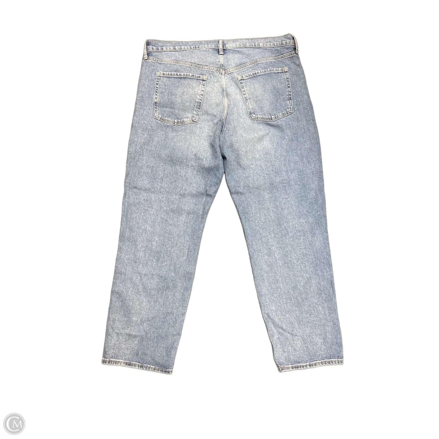 Jeans Wide Leg By Old Navy In Blue Denim, Size: 14
