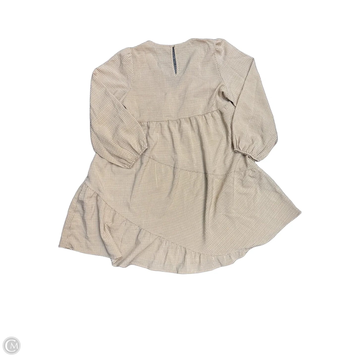 Dress Casual Midi By Mittoshop In Tan, Size: L