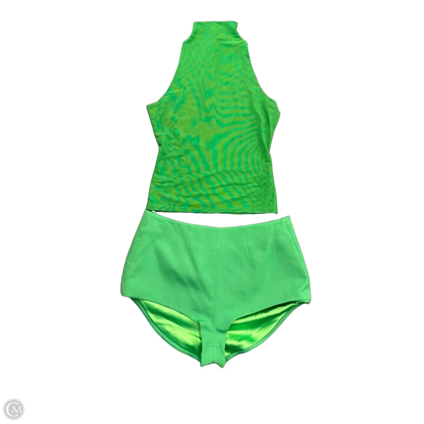 Shorts Set By Cmb In Green, Size: M