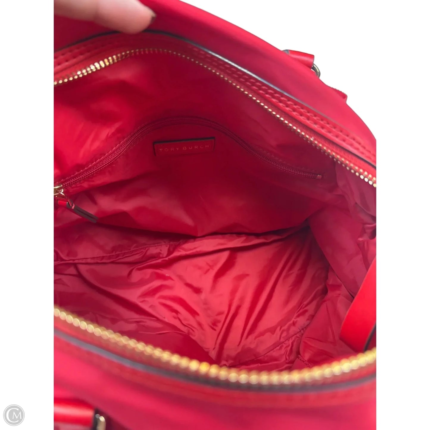 Handbag Designer By Tory Burch, Size: Medium