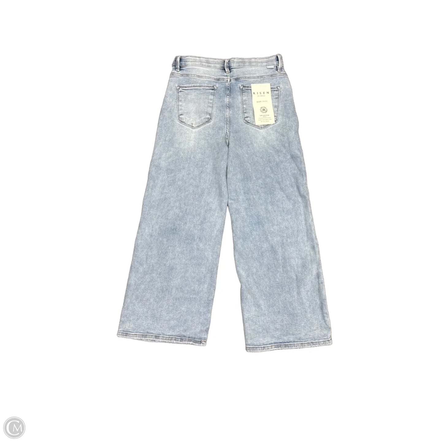 Jeans Wide Leg By Risen In Blue Denim, Size: 12