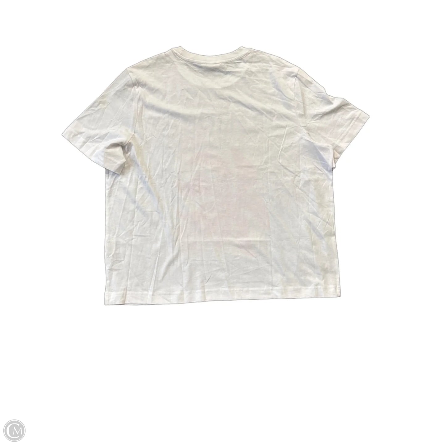 Top Short Sleeve Basic By H&m In White, Size: Xl